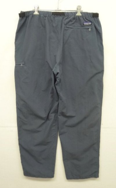 画像4: 01'S PATAGONIA "GI II PANTS" ベルト付き ナイロン クライミングパンツ ブルーグレー (VINTAGE)