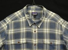 他の写真1: PATAGONIA オーガニックコットン 半袖 シャツ チェック柄 (USED)