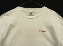 他の写真1: 90'S PATAGONIA "BENEFICIAL T'S" バックプリント 長袖 Tシャツ ホワイト メキシコ製 (VINTAGE)