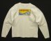 画像1: 90'S PATAGONIA "BENEFICIAL T'S" バックプリント 長袖 Tシャツ ホワイト メキシコ製 (VINTAGE) (1)