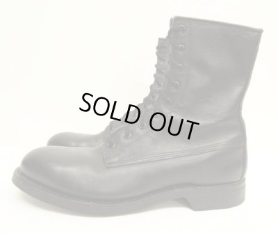 画像2: 90'S アメリカ軍 US ARMY "ADDISON SHOE CO製" スチールトゥ コンバットブーツ ブラック (VINTAGE)