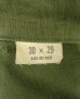 画像3: 60'S アメリカ軍 US ARMY "OG107" コットンサテン ベイカーパンツ W30L29 (VINTAGE) (3)