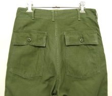 他の写真3: 60'S アメリカ軍 US ARMY "OG107" コットンサテン ベイカーパンツ W30L29 (VINTAGE)