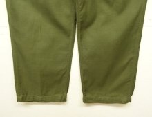 他の写真2: 60'S アメリカ軍 US ARMY "OG107" コットンサテン ベイカーパンツ W32L29 (DEADSTOCK)