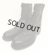 90'S アメリカ軍 US ARMY "ADDISON SHOE CO製" スチールトゥ コンバットブーツ ブラック (VINTAGE)