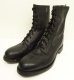 画像1: 90'S アメリカ軍 US ARMY "ADDISON SHOE CO製" スチールトゥ コンバットブーツ ブラック (VINTAGE) (1)