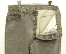 他の写真1: 90'S LEVIS 501 デニム 先染めブラック W34L30 USA製 (VINTAGE)