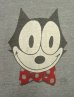 画像3: 80'S LEVIS "FELIX THE CAT" シングルステッチ 半袖 Tシャツ ヘザーグレー (VINTAGE)