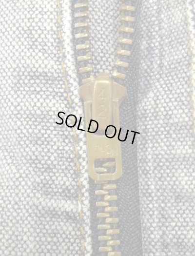 画像4: 80'S LEVIS 550 キャンバス ブルーグレー 42TALONジップ W36L32 USA製 (VINTAGE)