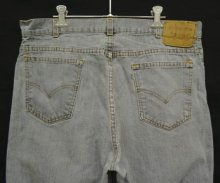 他の写真3: 80'S LEVIS 550 キャンバス ブルーグレー 42TALONジップ W36L32 USA製 (VINTAGE)