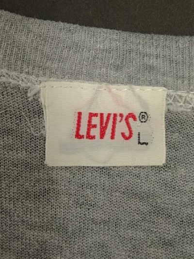 画像2: 80'S LEVIS "FELIX THE CAT" シングルステッチ 半袖 Tシャツ ヘザーグレー (VINTAGE)