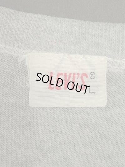 画像2: 80'S LEVIS "FELIX THE CAT" シングルステッチ 半袖 Tシャツ ヘザーグレー (VINTAGE)