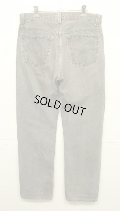 画像3: 90'S LEVIS 501 デニム 先染めブラック W34L30 USA製 (VINTAGE)
