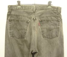他の写真3: 90'S LEVIS 501 デニム 先染めブラック W34L30 USA製 (VINTAGE)