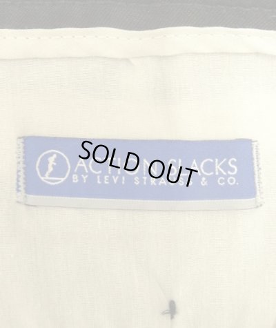 画像2: 00'S LEVIS "ACTION SLACKS" スラックス ブラック (VINTAGE)