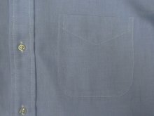 他の写真2: 60'S BROOKS BROTHERS "BROOKSWEAVE" 6ボタン オックスフォード BDシャツ ブルー USA製 (VINTAGE)