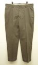 画像1: 00'S BROOKS BROTHERS "CLARK" ノープリーツ チノパンツ トープ (VINTAGE) (1)