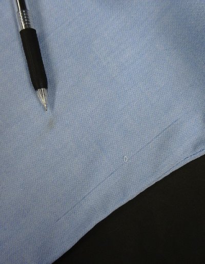 画像4: 60'S BROOKS BROTHERS "BROOKSWEAVE" 6ボタン オックスフォード BDシャツ ブルー USA製 (VINTAGE)