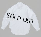 60'S BROOKS BROTHERS "BROOKSWEAVE" 6ボタン オックスフォード BDシャツ ブルー USA製 (VINTAGE)