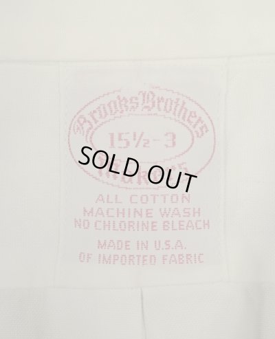 画像2: 70'S BROOKS BROTHERS "MAKERS" 6ボタン オックスフォード BDシャツ ホワイト USA製 (VINTAGE)