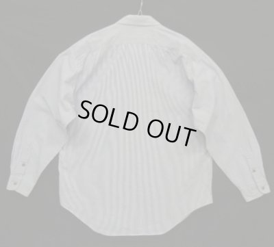 画像3: 90'S RALPH LAUREN "COWBOY WORKSHIRT" コットン 長袖 ワークシャツ ストライプ柄 (VINTAGE)