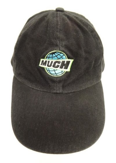 画像2: MUCH 6パネル ベースボールキャップ ブラック (USED)