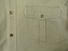 他の写真2: 90'S RALPH LAUREN "RANGER" コットンツイル 長袖 ワークシャツ カーキ (VINTAGE)