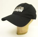 YA NEVA KNOW 6パネル ベースボールキャップ ブラック (USED)