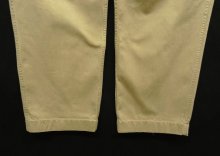 他の写真2: 50'S フランス軍 M52 プリーツ入り チノパンツ ベージュ 35 (VINTAGE)