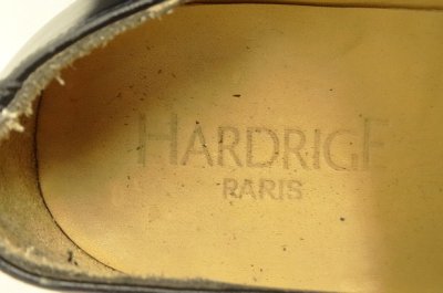 画像2: フランス軍 "HARDRIGE製" ラバーソール サービスシューズ ブラック フランス製 (VINTAGE)