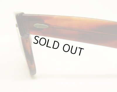 画像4: 80'S B&L ボシュロム製 RAY-BAN "WAYFARER" サングラス べっ甲ブラウン USA製 (VINTAGE)
