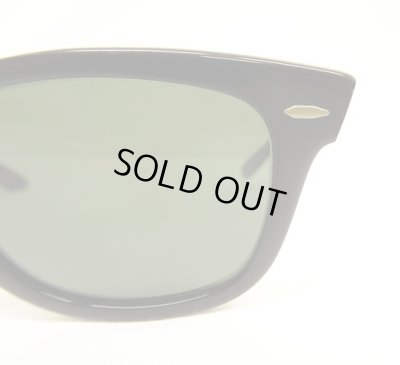 画像5: 80'S B&L ボシュロム製 RAY-BAN "WAYFARER" サングラス ブラック USA製 (VINTAGE)