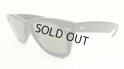 画像2: 80'S B&L ボシュロム製 RAY-BAN "WAYFARER" サングラス ブラック USA製 (VINTAGE)