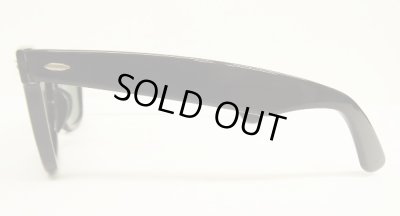 画像3: 80'S B&L ボシュロム製 RAY-BAN "WAYFARER" サングラス ブラック USA製 (VINTAGE)