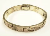 シルバー925 ブレスレット シルバー メキシコ(TAXCO)製 (VINTAGE)