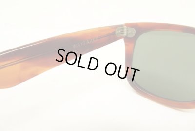 画像7: 80'S B&L ボシュロム製 RAY-BAN "WAYFARER" サングラス べっ甲ブラウン USA製 (VINTAGE)