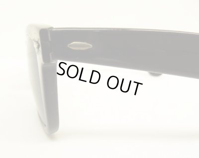 画像4: 80'S B&L ボシュロム製 RAY-BAN "WAYFARER" サングラス ブラック USA製 (VINTAGE)