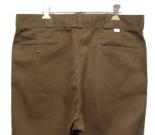 他の写真3: 80'S DICKIES 874 チビタグ ワークパンツ ブラウン TALONジップ W36L29 USA製 (VINTAGE)