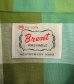 画像2: 60'S BRENT コットン 長袖 オープンカラーシャツ チェック柄 (DEADSTOCK) (2)
