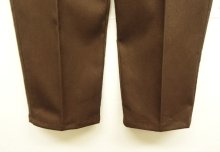他の写真2: 80'S DICKIES 874 チビタグ ワークパンツ ブラウン TALONジップ W36L29 USA製 (VINTAGE)