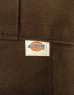 画像2: 80'S DICKIES 874 チビタグ ワークパンツ ブラウン TALONジップ W36L29 USA製 (VINTAGE) (2)