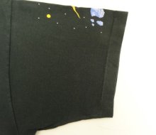 他の写真2: 90'S DAN GILBERT シングルステッチ 全面プリント 半袖 Tシャツ ブラック USA製 (VINTAGE)