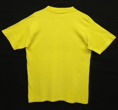 画像5: 90'S PROFILE PRINTS INC "OREGON" シングルステッチ 半袖 Tシャツ イエロー USA製 (VINTAGE)