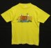 画像1: 90'S PROFILE PRINTS INC "OREGON" シングルステッチ 半袖 Tシャツ イエロー USA製 (VINTAGE) (1)
