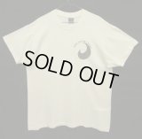 90'S AIKI-DO TASSIN "YIN & YANG" シングルステッチ 両面プリント 半袖 Tシャツ ホワイト USA製 (VINTAGE)
