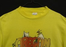 他の写真1: 90'S PROFILE PRINTS INC "OREGON" シングルステッチ 半袖 Tシャツ イエロー USA製 (VINTAGE)