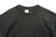 他の写真1: 90'S JOHN HENRY シングルステッチ ポケット付き 半袖 Tシャツ ブラック USA製 (VINTAGE)