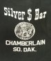 画像5: 80'S SILVER DOLLAR BAR "SOUTH DAKOTA" シングルステッチ 両面プリント 半袖 Tシャツ ブラック USA製 (VINTAGE)