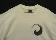 他の写真1: 90'S AIKI-DO TASSIN "YIN & YANG" シングルステッチ 両面プリント 半袖 Tシャツ ホワイト USA製 (VINTAGE)