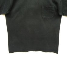 他の写真3: 90'S JOHN HENRY シングルステッチ ポケット付き 半袖 Tシャツ ブラック USA製 (VINTAGE)